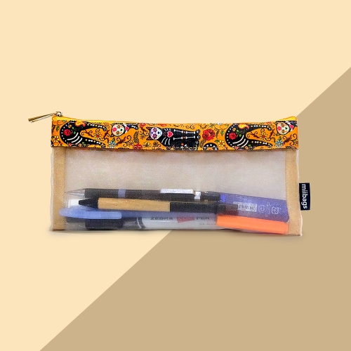 55062-AFC African Cat Pencil Case
