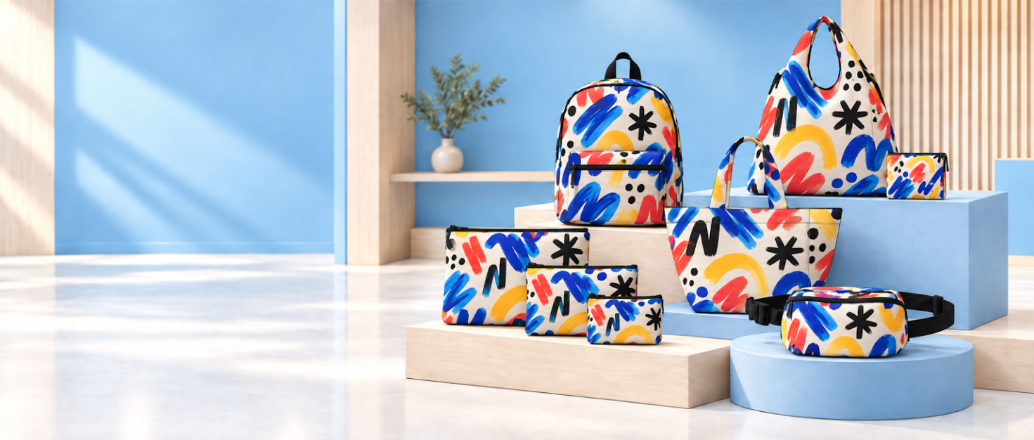 Custom printed bag collection — image 1