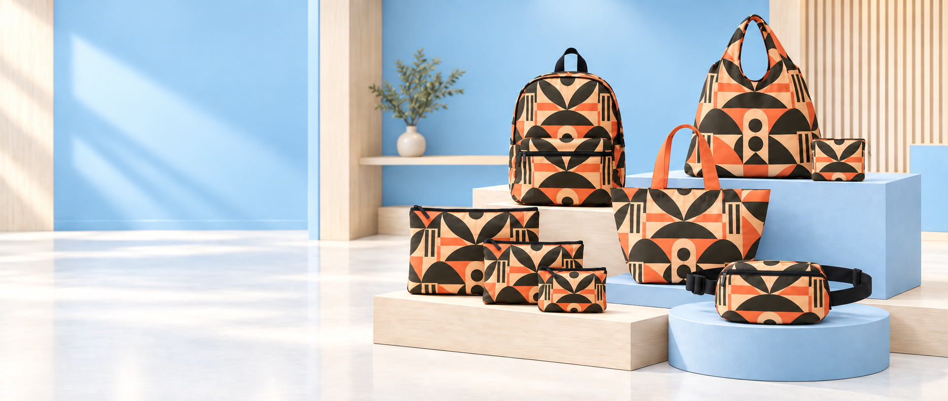 Custom printed bag collection — image 1