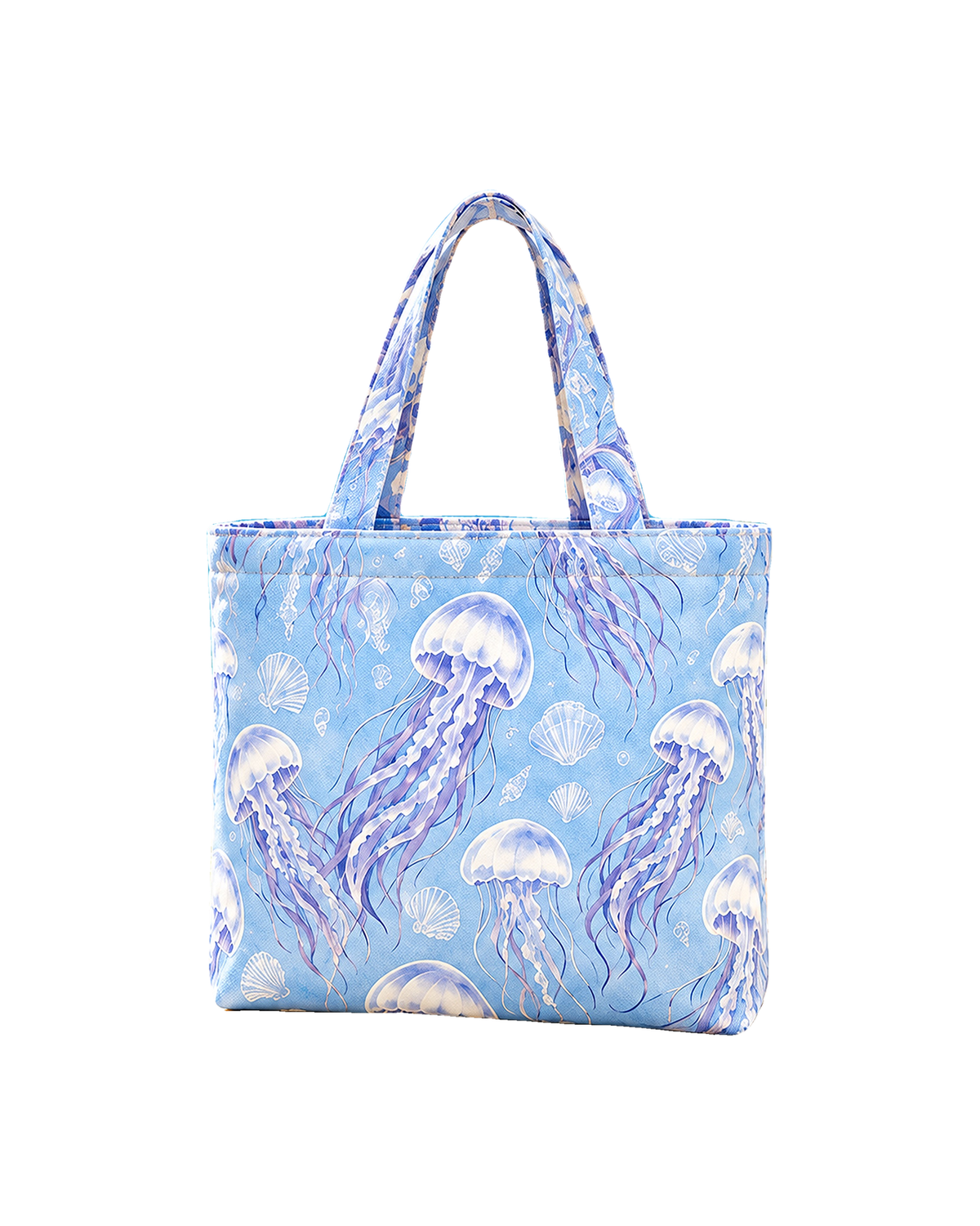 Custom Jellyfish Print Canvas Tote Bag Manufacturer