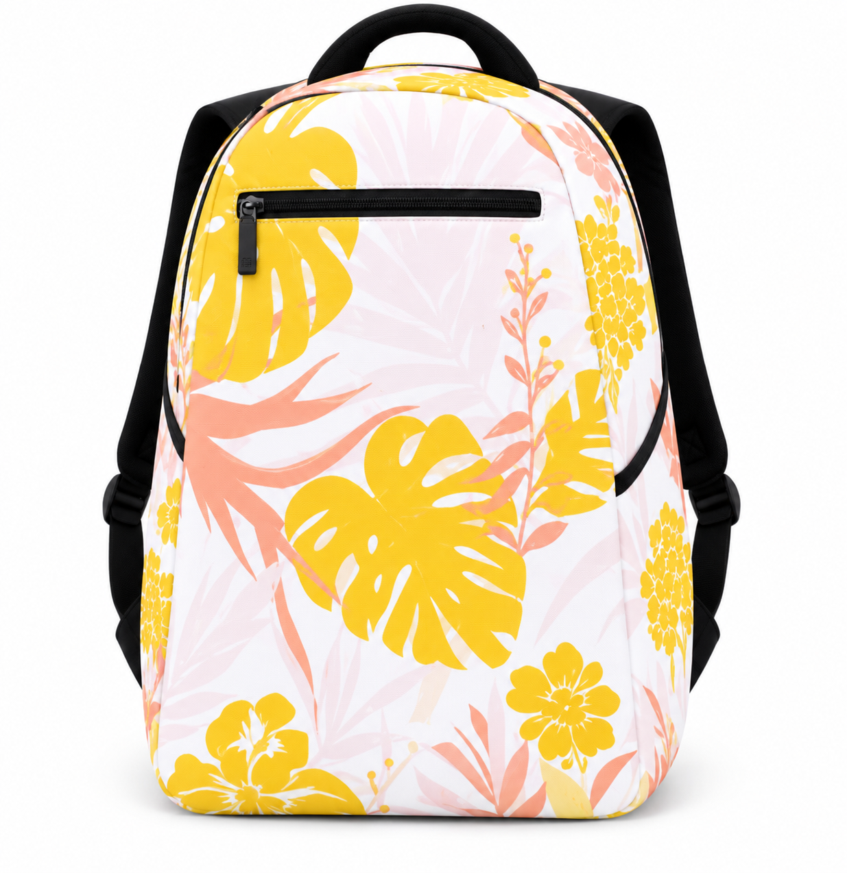 Custom Tropical Leaf Print Backpack Manufacturer
